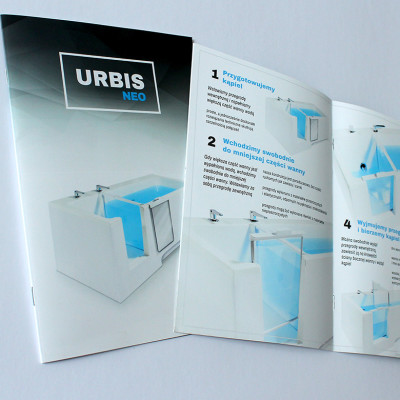 Projekt i realizacja katalogu B5 dla Firmy URBISNEO